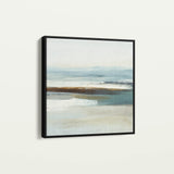 Abstract 724 Canvas Art 60 x 60 cm / Black