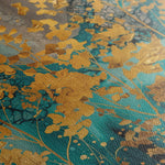 Floral 724 Canvas Art 60 x 40 cm / Black