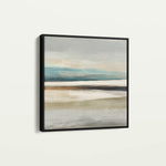 Abstract 725 Canvas Art 60 x 60 cm / Black