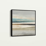 Abstract 725 Canvas Art 60 x 60 cm / Black