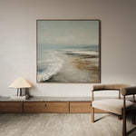 Abstract 727 Canvas Art 60 x 60 cm / Black