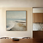 Abstract 727 Canvas Art 60 x 60 cm / Black