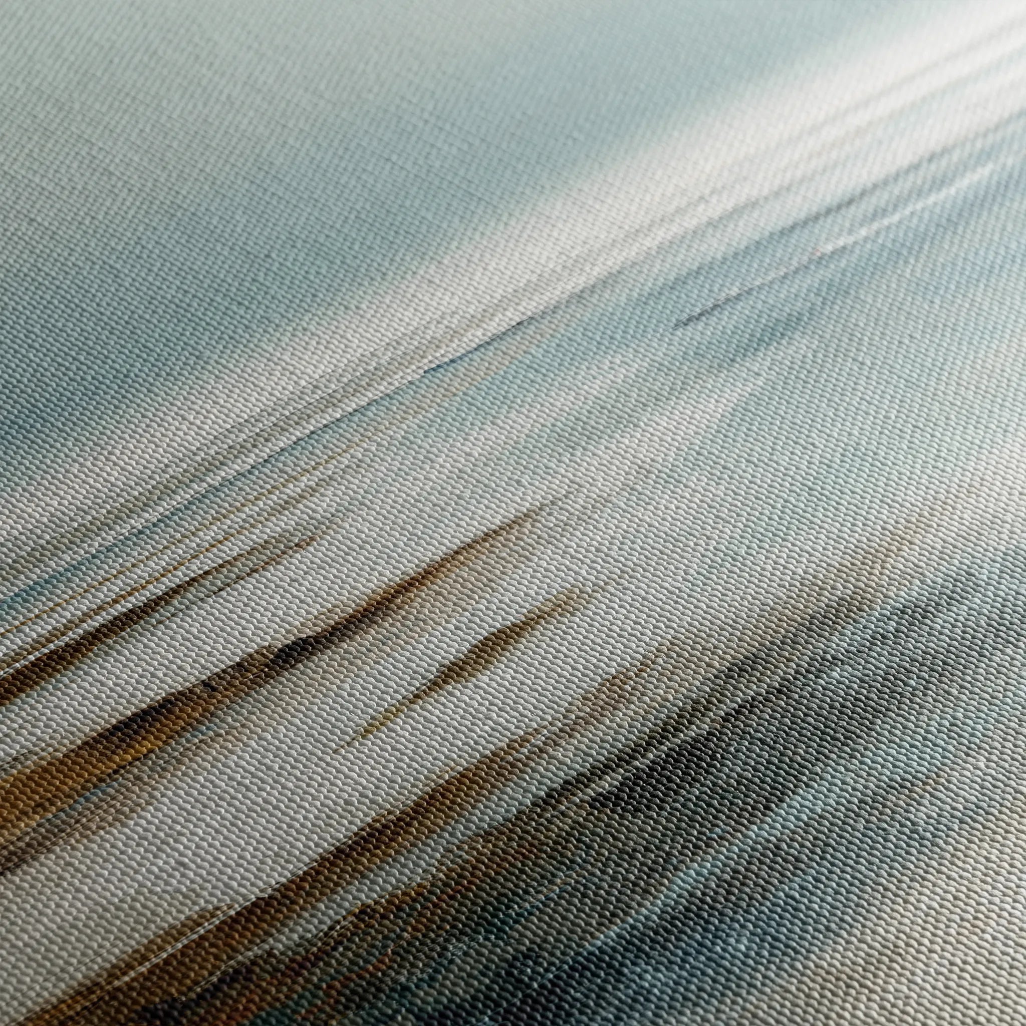 Abstract 728 Canvas Art 60 x 60 cm / Black