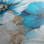 Floral 728 Canvas Art 60 x 40 cm / Black