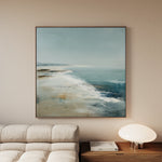 Abstract 729 Canvas Art 60 x 60 cm / Black