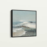 Abstract 730 Canvas Art 60 x 60 cm / Black