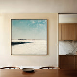 Abstract 731 Canvas Art 60 x 60 cm / Black
