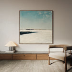 Abstract 731 Canvas Art 60 x 60 cm / Black
