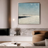 Abstract 731 Canvas Art 60 x 60 cm / Black