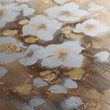 Floral 731 Canvas Art 60 x 40 cm / Black