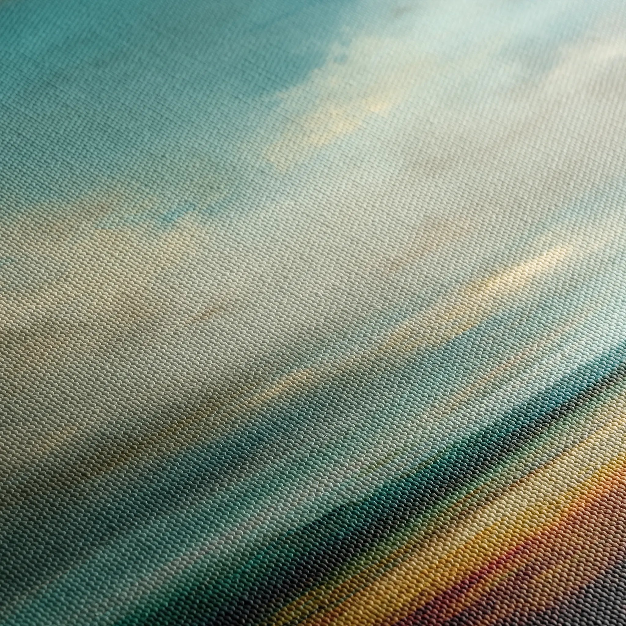 Abstract 733 Canvas Art 60 x 60 cm / Black