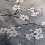 Floral 734 Canvas Art 60 x 40 cm / Black