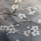 Floral 734 Canvas Art 60 x 40 cm / Black