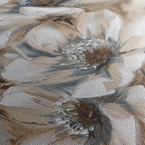 Floral 735 Canvas Art 60 x 40 cm / Black