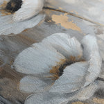 Floral 736 Canvas Art 60 x 40 cm / Black