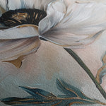 Floral 737 Canvas Art 60 x 40 cm / Black