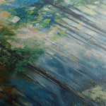 Floral 738 Canvas Art 60 x 40 cm / Black