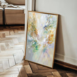 Floral 740 Canvas Art 60 x 40 cm / Black