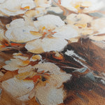 Floral 741 Canvas Art 60 x 40 cm / Black