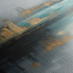 Abstract 745 Canvas Art 60 x 60 cm / Black