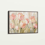 Floral 745 Canvas Art 60 x 40 cm / Black