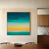 Abstract 748 Canvas Art 60 x 60 cm / Black