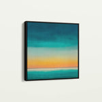 Abstract 748 Canvas Art 60 x 60 cm / Black