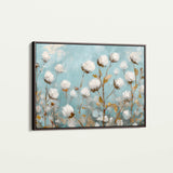 Floral 748 Canvas Art 60 x 40 cm / Black