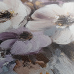Floral 749 Canvas Art 60 x 40 cm / Black