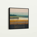 Abstract 752 Canvas Art 60 x 60 cm / Black