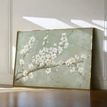 Floral 755 Canvas Art 60 x 40 cm / Black