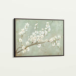 Floral 755 Canvas Art 60 x 40 cm / Black