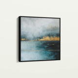 Abstract 756 Canvas Art 60 x 60 cm / Black
