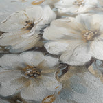 Floral 756 Canvas Art 60 x 40 cm / Black