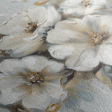Floral 756 Canvas Art 60 x 40 cm / Black