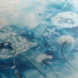 Floral 758 Canvas Art 60 x 40 cm / Black