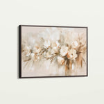 Floral 760 Canvas Art 60 x 40 cm / Black