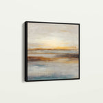 Abstract 761 Canvas Art 60 x 60 cm / Black