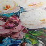 Floral 761 Canvas Art 60 x 40 cm / Black