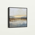 Abstract 762 Canvas Art 60 x 60 cm / Black