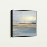 Abstract 763 Canvas Art 60 x 60 cm / Black