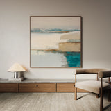 Abstract 764 Canvas Art 60 x 60 cm / Black