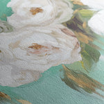 Floral 765 Canvas Art 60 x 40 cm / Black