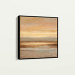 Abstract 766 Canvas Art 60 x 60 cm / Black