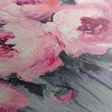 Floral 766 Canvas Art 60 x 40 cm / Black