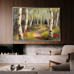 Floral 768 Canvas Art 60 x 40 cm / Black