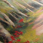 Floral 768 Canvas Art 60 x 40 cm / Black