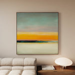 Abstract 769 Canvas Art 60 x 60 cm / Black