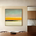 Abstract 769 Canvas Art 60 x 60 cm / Black