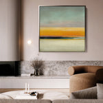 Abstract 769 Canvas Art 60 x 60 cm / Black